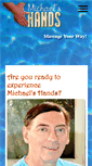 Mobile Screenshot of michaelshands.com